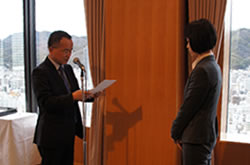 2018年3月贈呈式